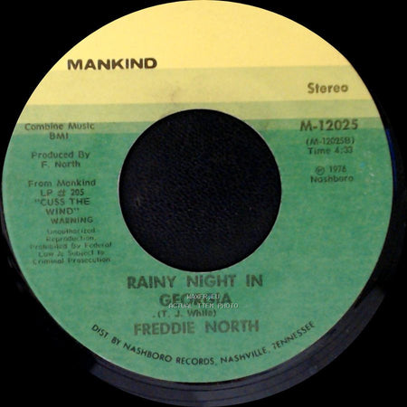 Freddie North - Rainy Night In Georgia / I Loved Another Woman side B