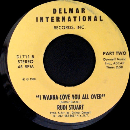 Rudi Stuart - I Wanna Love You All Over / I Wanna Love You All Over side A