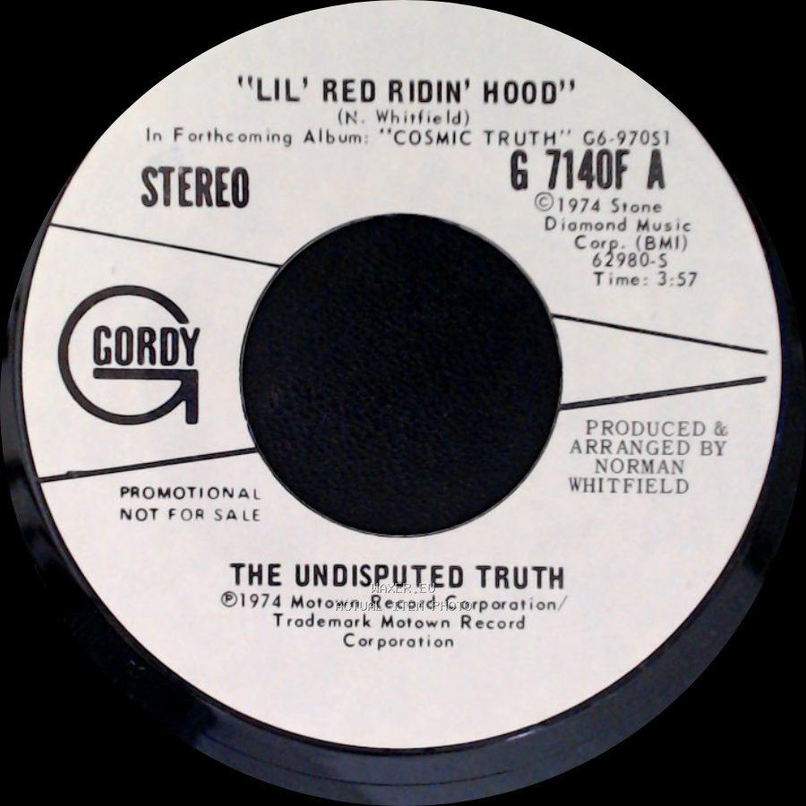 The Undisputed Truth - Lil' Red Ridin' Hood / Lil' Red Ridin' Hood side A