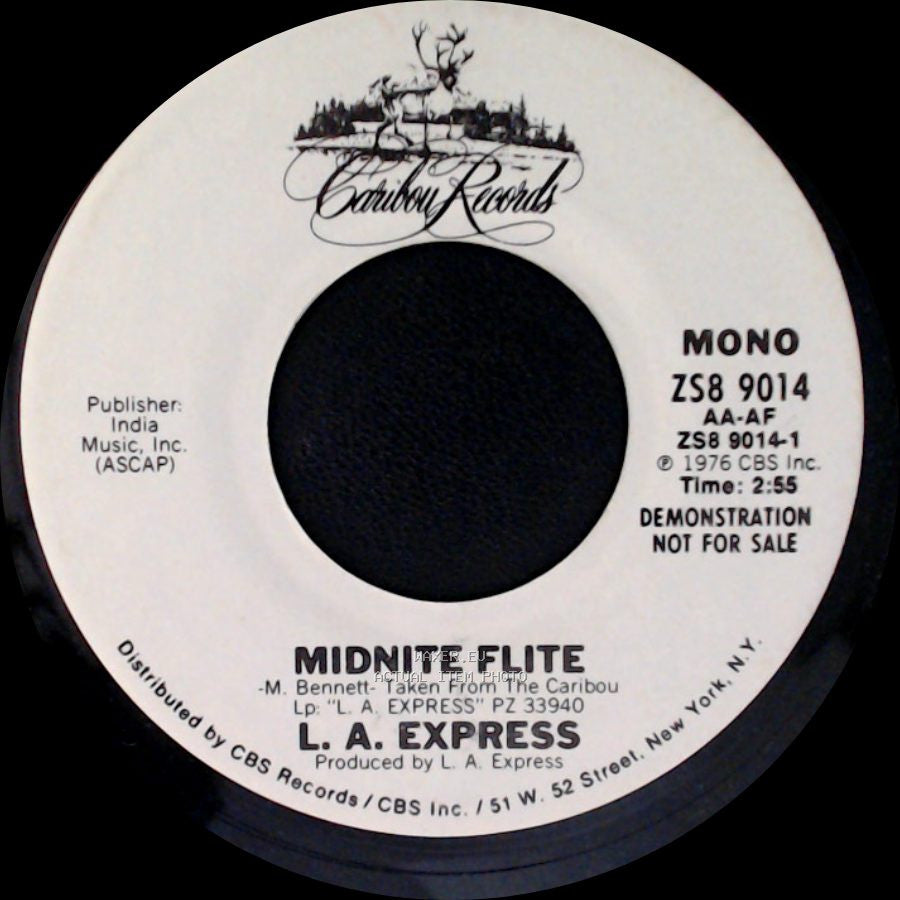 L. A. Express - Midnite Flite / Midnite Flite side A