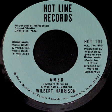 Wilbert Harrison - Get It While You Can / Amen side B