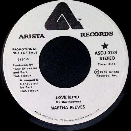 Martha Reeves - Love Blind / Love Blind side A