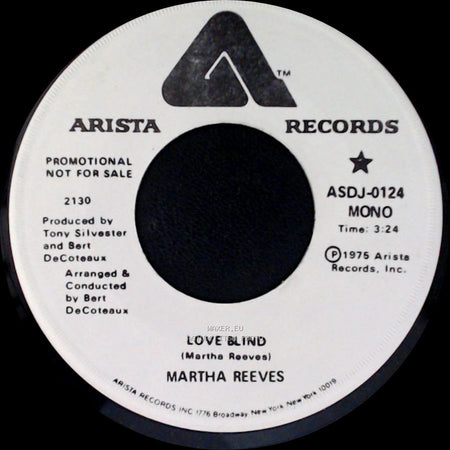 Martha Reeves - Love Blind / Love Blind side B