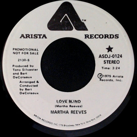 Martha Reeves - Love Blind / Love Blind side A