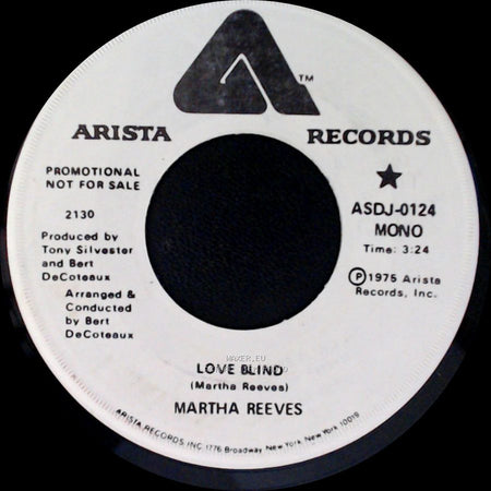 Martha Reeves - Love Blind / Love Blind side B