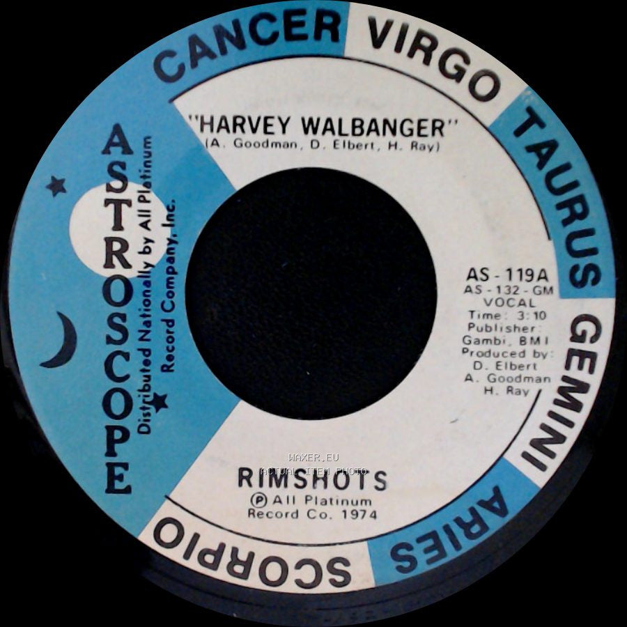 Rimshots - Harvey Walbanger / Harvey Walbanger side B