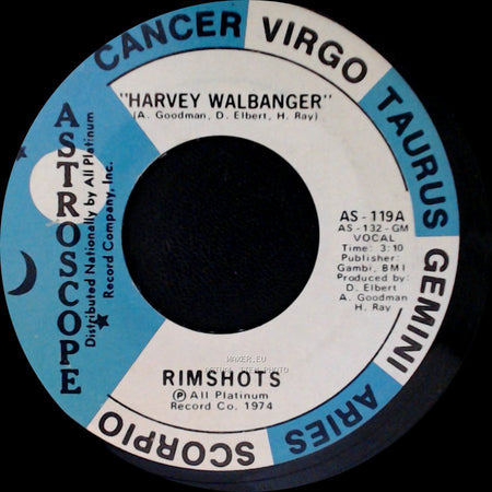 Rimshots - Harvey Walbanger / Harvey Walbanger side B