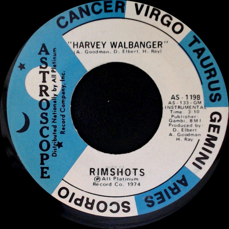 Rimshots - Harvey Walbanger / Harvey Walbanger side B