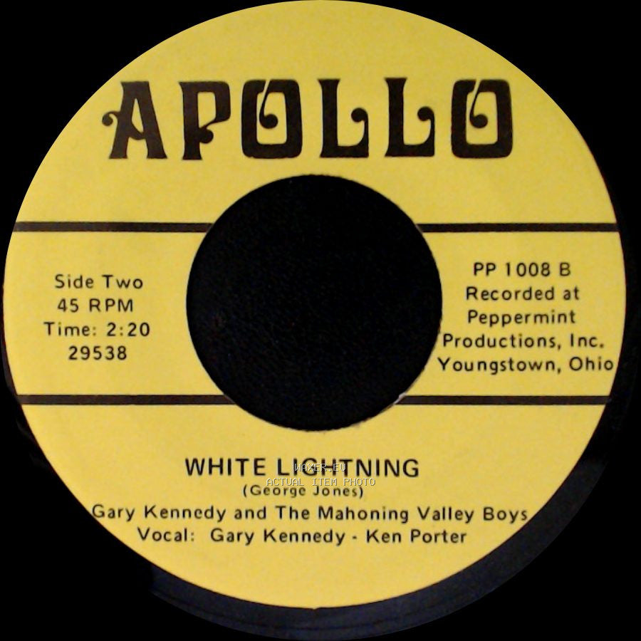 Gary Kennedy And The Mahoning Valley Boys - Sing Me Back Home / White Lightning side B