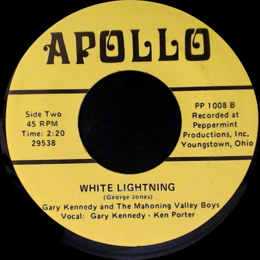 Gary Kennedy And The Mahoning Valley Boys - Sing Me Back Home / White Lightning side B
