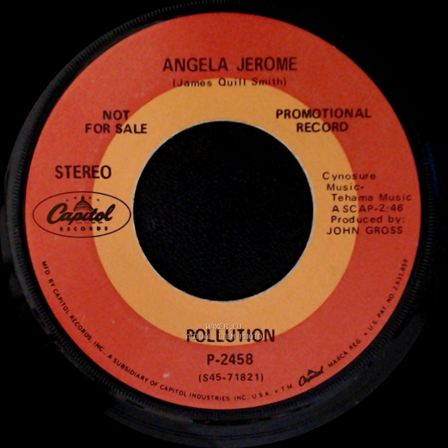 Pollution / Angela Jerome - Getting Together / Pollution side B