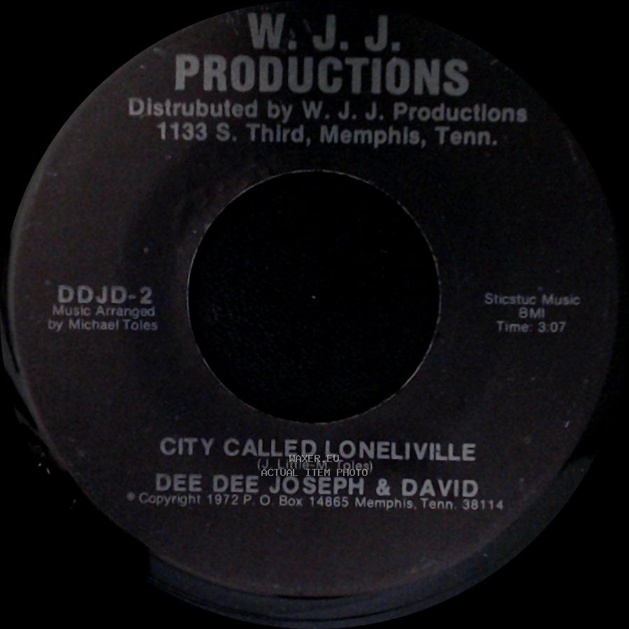 Dee Dee Joseph & David - City Called Loneliville / Devil Made Me Do It side A