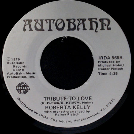 Roberta Kelly - John Paul The Second / Tribute To Love side B