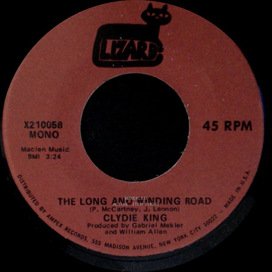 Clydie King - The Long And Winding Road / Never Like This Before side A