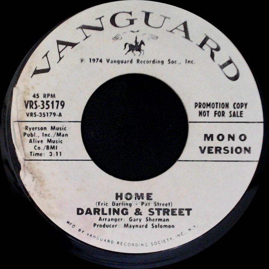 Darling & Street - Home / Home side A