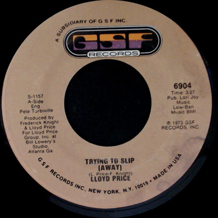 Lloyd Price - Trying To Slip (Away) / They Get Down side A