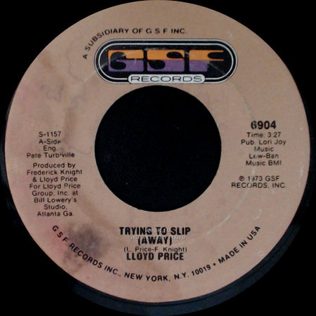 Lloyd Price - Trying To Slip (Away) / They Get Down side A