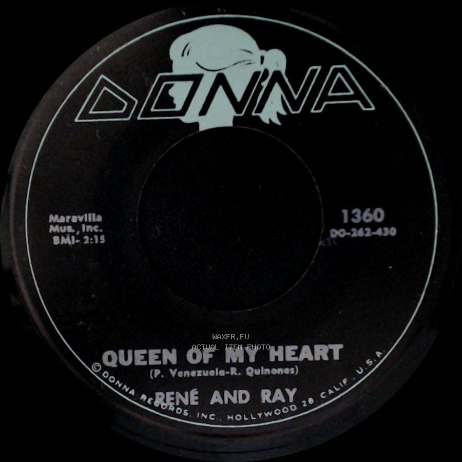 Rene And Ray - Queen Of My Heart / Do What You Feel side A
