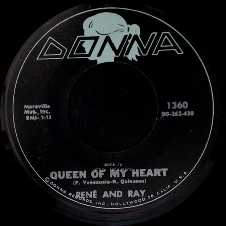 Rene And Ray - Queen Of My Heart / Do What You Feel side A