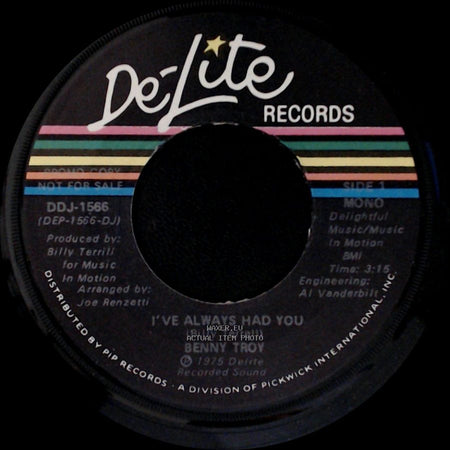 Benny Troy - I've Always Had You / I've Always Had You side A
