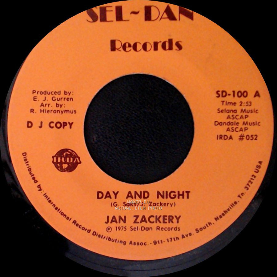 Jan Zackery - Day And Night / Day And Night side A