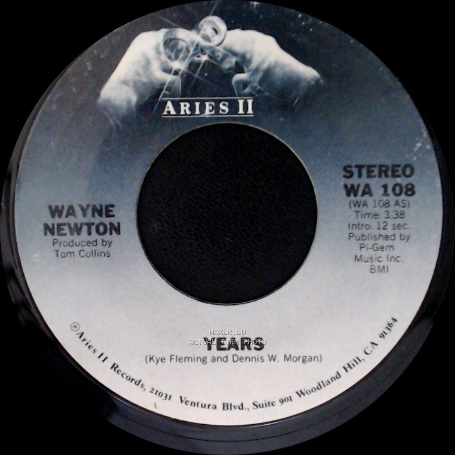 Wayne Newton - Years / Rhythm Rhapsody side A