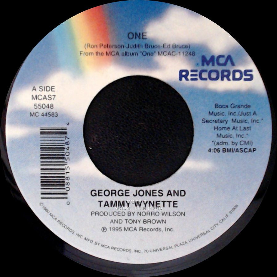 George Jones And Tammy Wynette - One / Golden Ring side A
