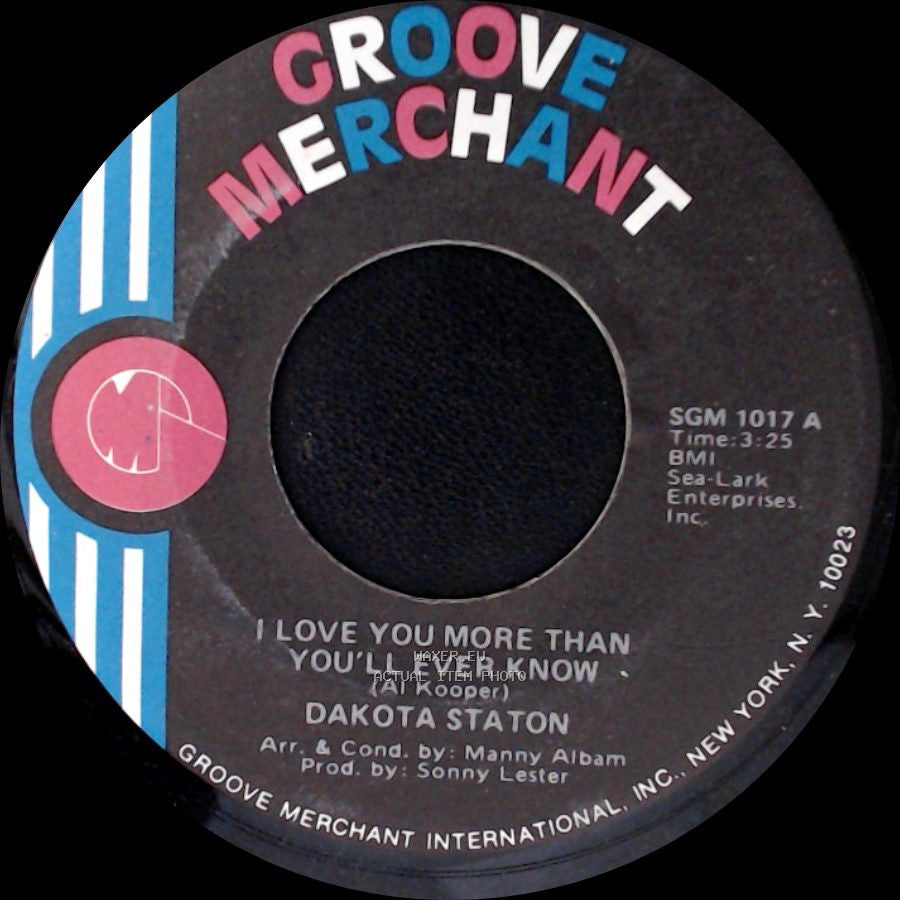 Dakota Staton - I Love You More Than You'll Ever Know / (I Want A) Country Man side A