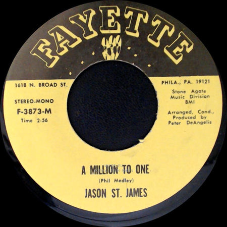 Jason St. James - A Million To One / I Should Care side A