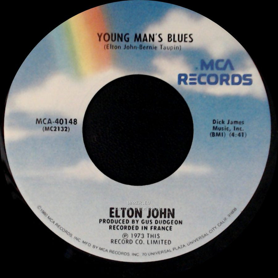 Elton John - Goodbye Yellow Brick Road / Young Man's Blues side B