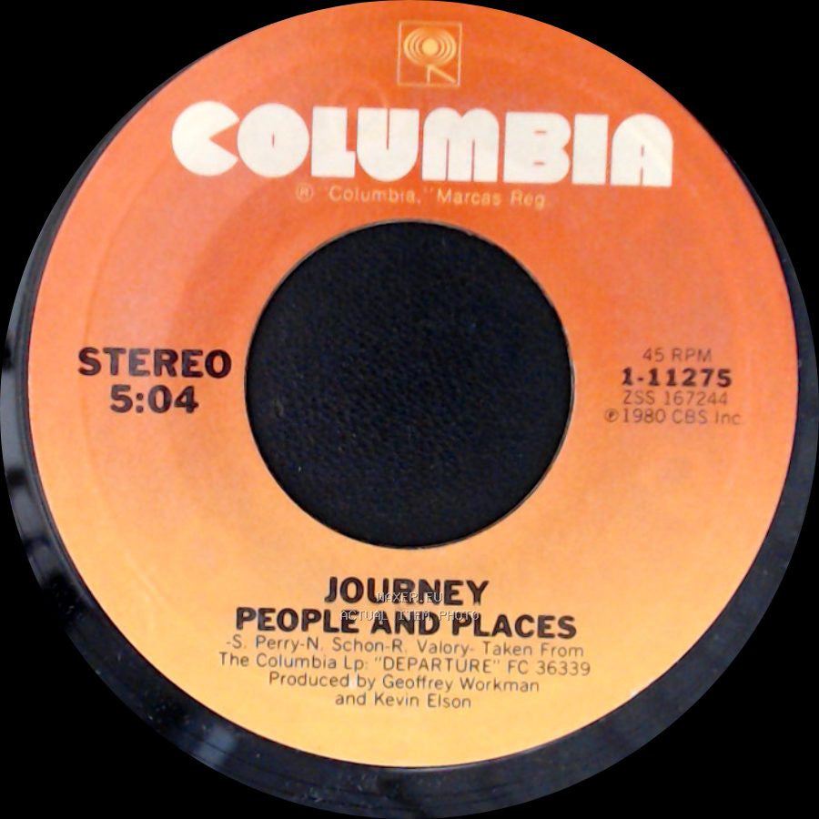 Journey - People And Places / Walks Like A Lady side A