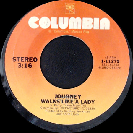 Journey - People And Places / Walks Like A Lady side B