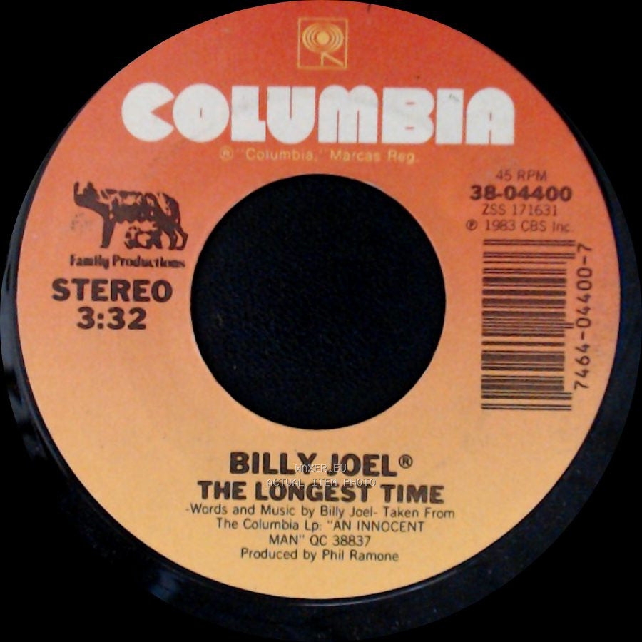 Billy Joel - The Longest Time / Christie Lee side A