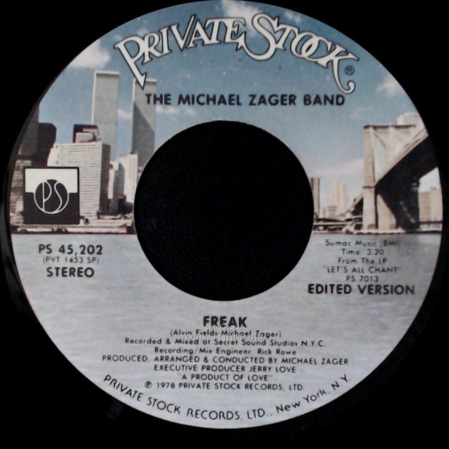 The Michael Zager Band - Soul To Soul / Freak side B