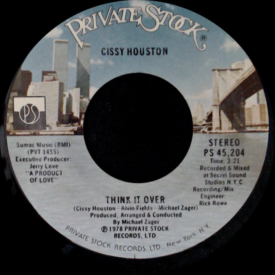 Cissy Houston - An Umbrella Song / Think It Over side B