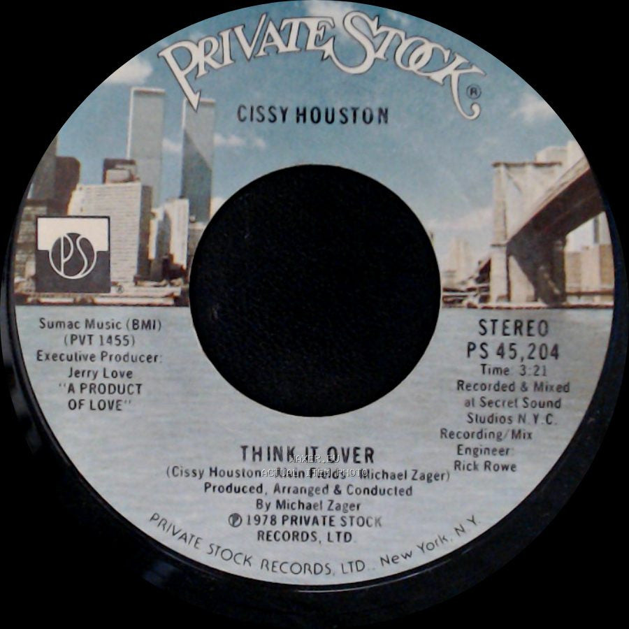 Cissy Houston - An Umbrella Song / Think It Over side B