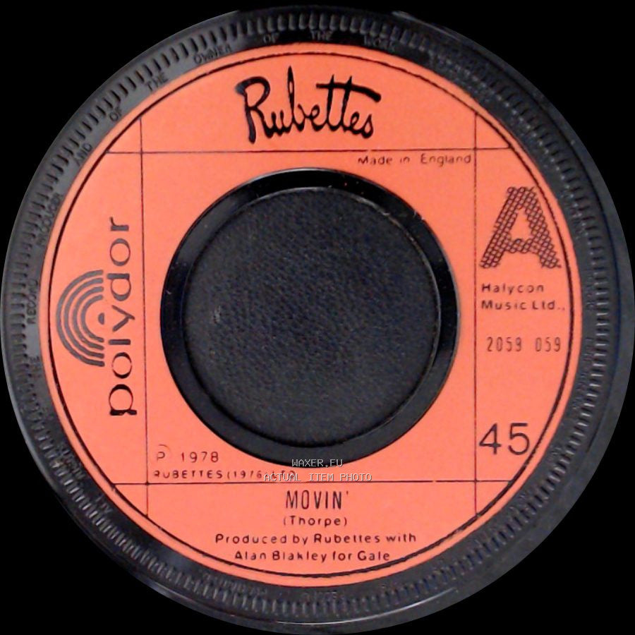 Rubettes - Movin' / San Andreas side A