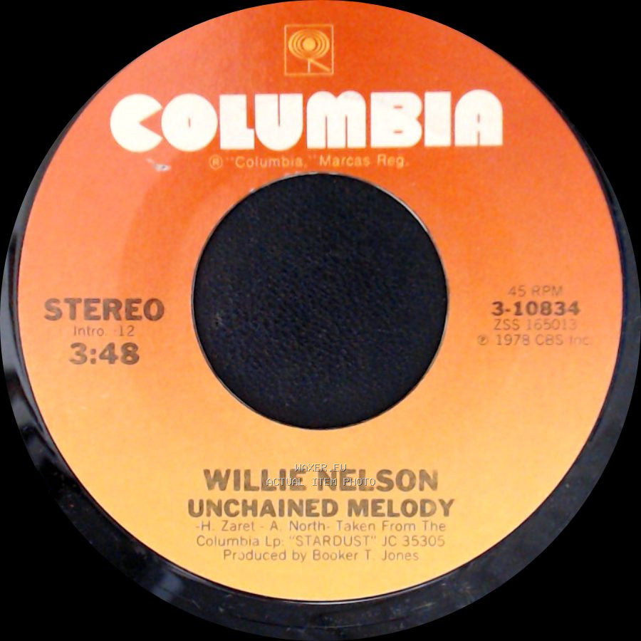 Willie Nelson - Unchained Melody / All Of Me side A