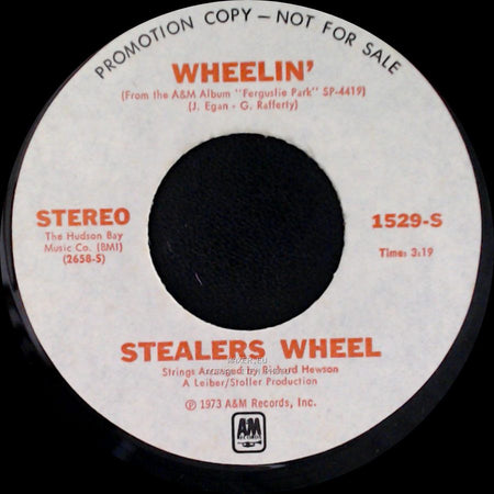 Stealers Wheel - Wheelin' / You Put Something Better Inside Of Me side A