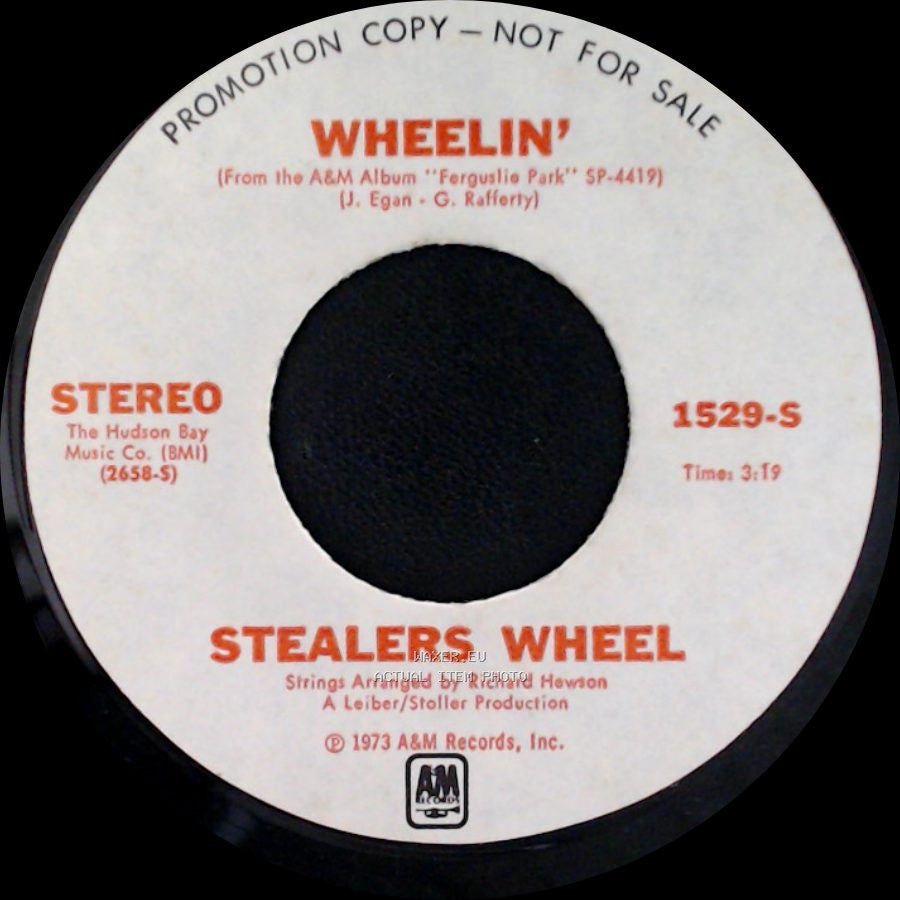 Stealers Wheel - Wheelin' / You Put Something Better Inside Of Me side B