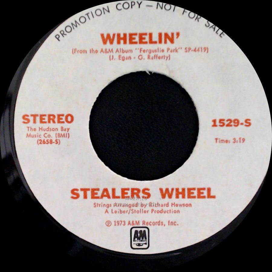 Stealers Wheel - Wheelin' / You Put Something Better Inside Of Me side A