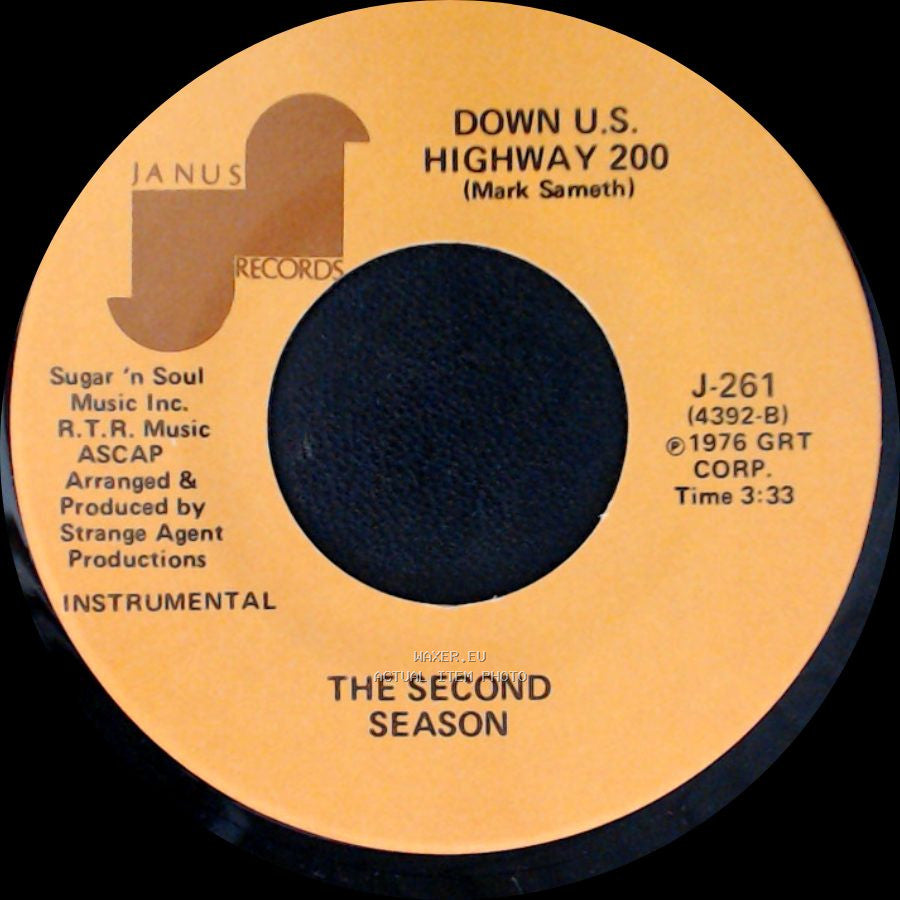 The Second Season - Down U.S. Highway 200 / Down U.S. Highway 200 side A