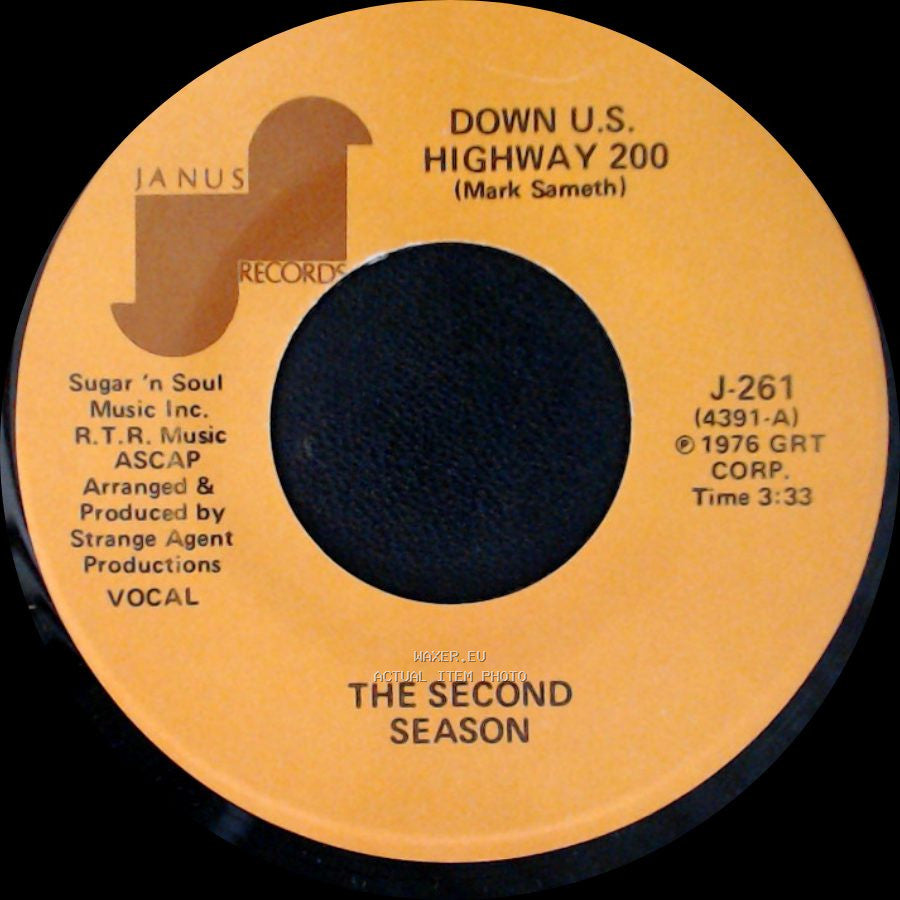 The Second Season - Down U.S. Highway 200 / Down U.S. Highway 200 side B
