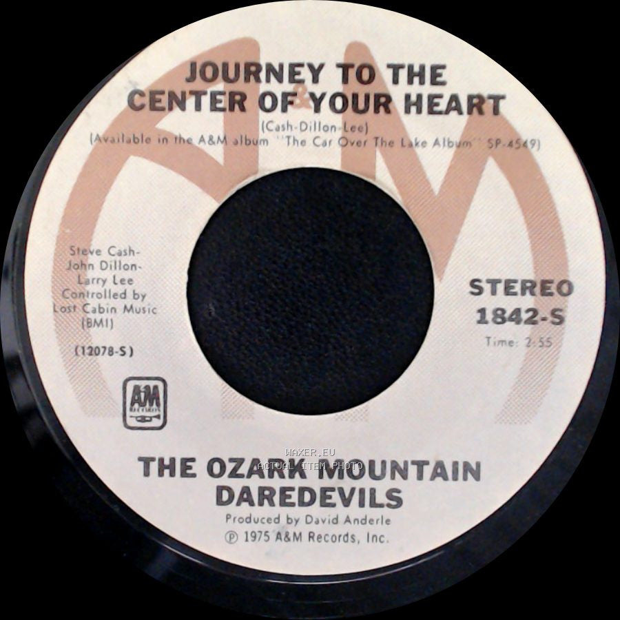 The Ozark Mountain Daredevils - Chicken Train Stomp / Journey To The Center Of Your Heart side B