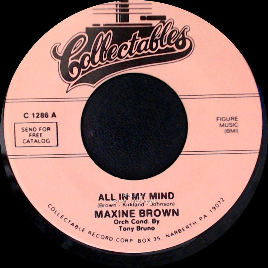 Maxine Brown - Harry Let's Marry / All In My Mind side B