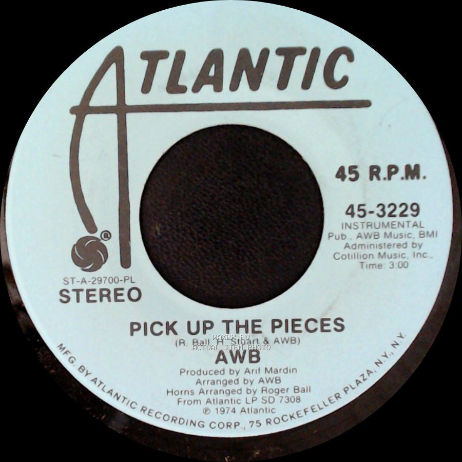 Awb - Pick Up The Pieces / Pick Up The Pieces side B