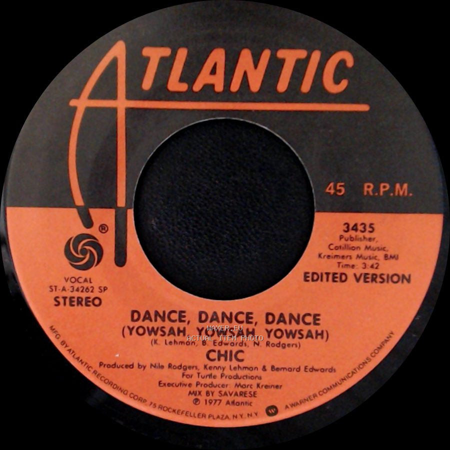 Chic - Dance, Dance, Dance (Yowsah, Yowsah, Yowsah) / Sao Paulo side A