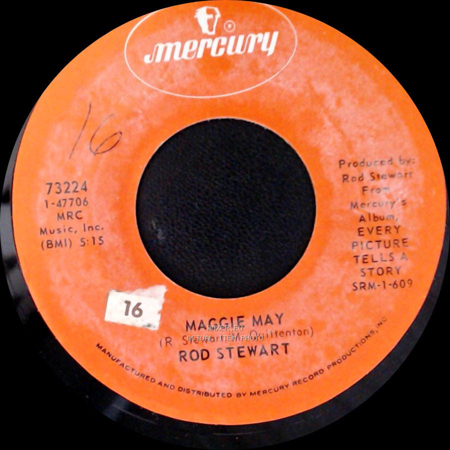 Rod Stewart - Maggie May / Reason To Believe side A