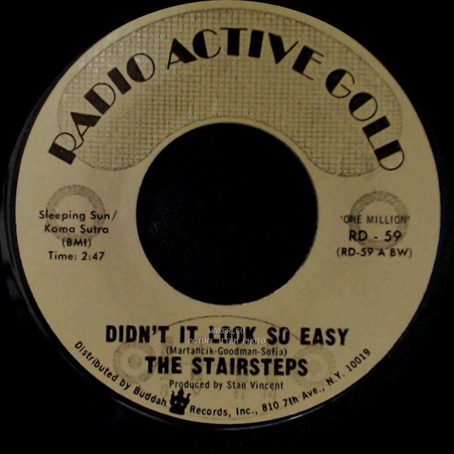 The Stairsteps - I Love You - Stop / Didn't It Look So Easy side B