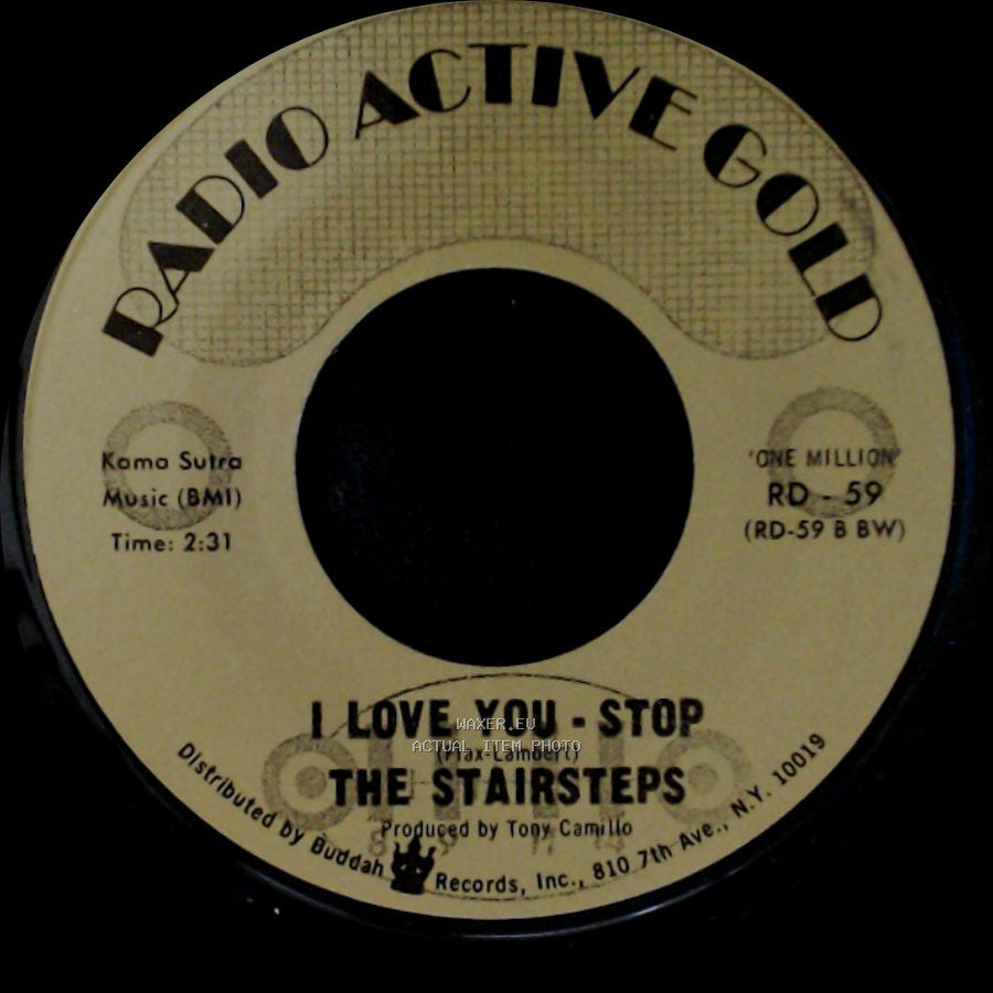 The Stairsteps - I Love You - Stop / Didn't It Look So Easy side B